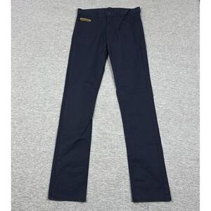 Benchmark FR Pants Mens 30 Blue Renegade Flex Ripstop Flame Resistant UNHEMMED